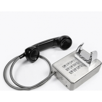 โทรศัพท์อะนาล็อก-รุ่นJWAT132-สแตนเลส-โทรศัพท์ปุ่มกด